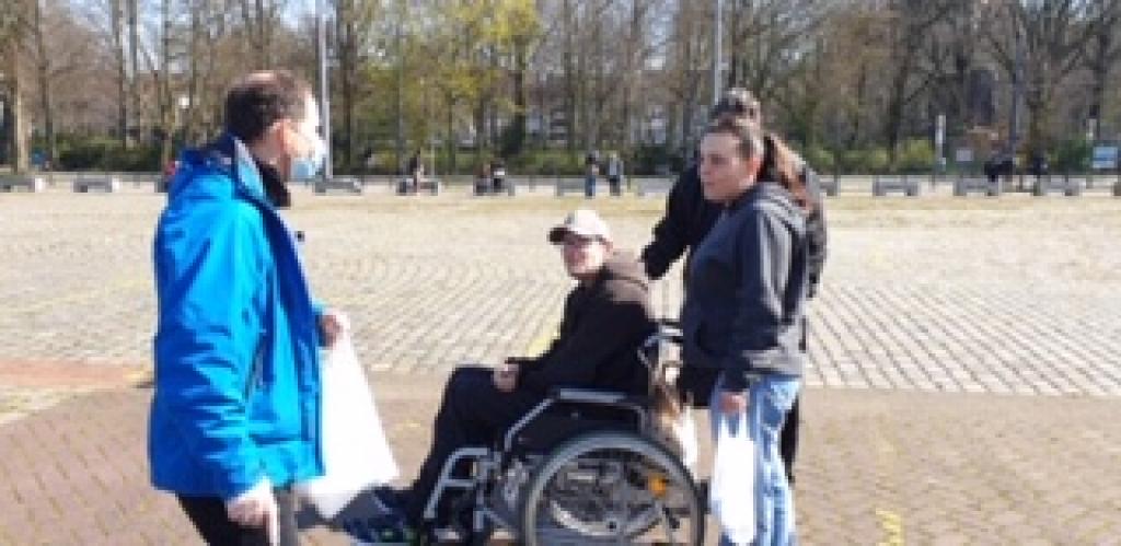 Auch in Bremen verstärkt Sant'Egidio in diesen Krisenzeiten die Solidarität mit den Obdachlosen